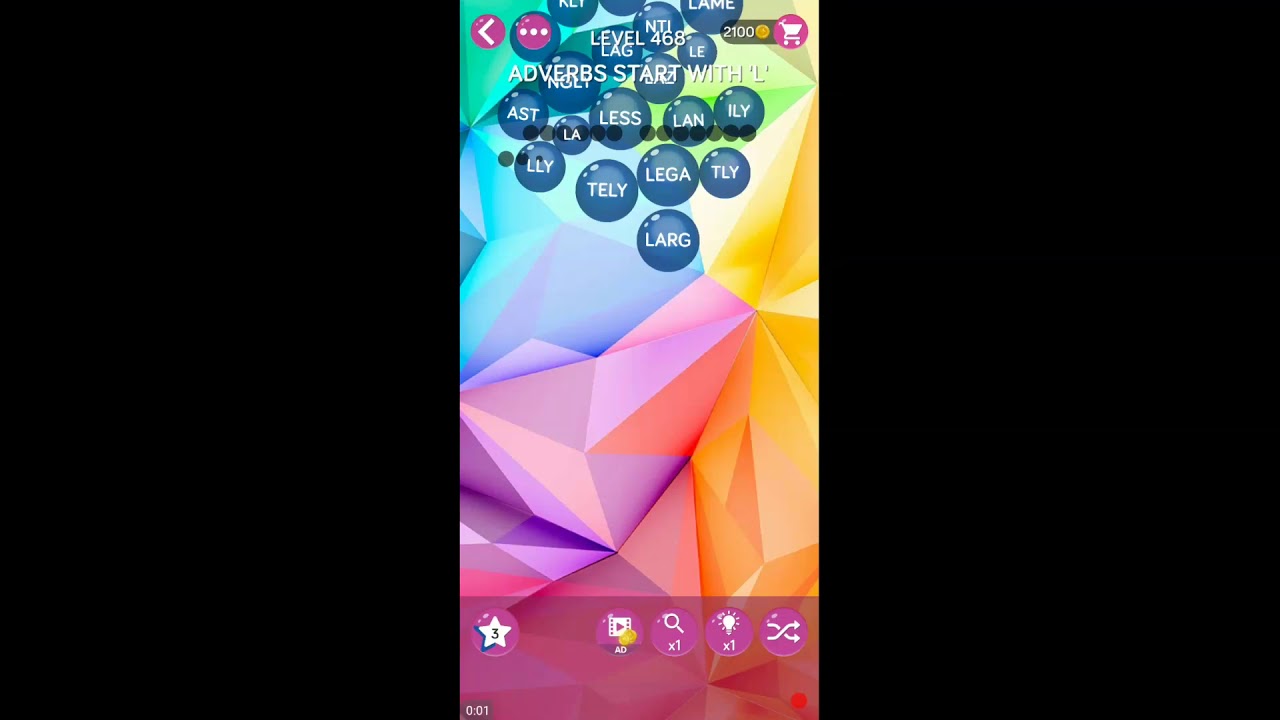 WORD PEARLS LEVELS 461, 462, 463, 464, 465, 466, 467, 468, 469, 470