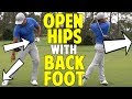 Easy Move To Help Get Offback Foot In Golf Swing