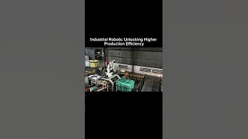 Industrial Robots: Unlocking Higher Production Efficiency.#machine #robot