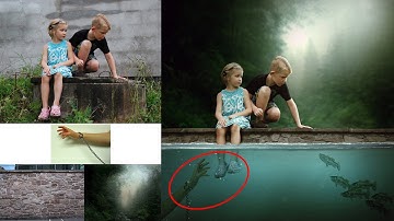 Dark Water - Photoshop CC Manipulation Tutorial (Underwater)