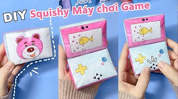 Cách làm Squishy máy chơi game/ DIY paper squishy/ Liam Channel
