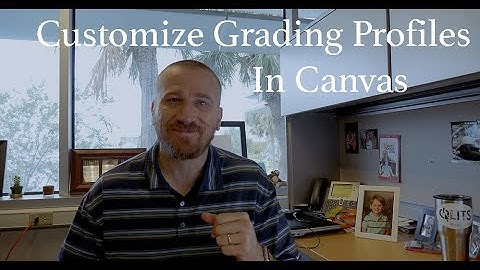 Monday Minute: Customizing Grade Schemes in Canvas