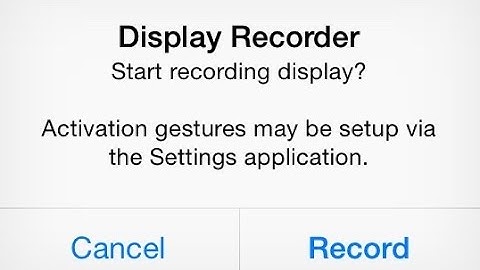 How To Get Display Recorder For Free On iOS 8 - 8.1