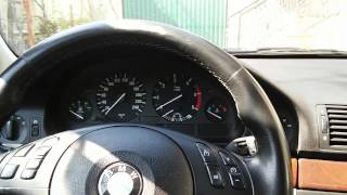 BMW e39 15 литров топлива в баке.