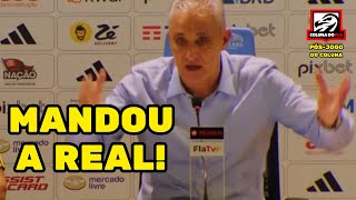 TITE MANDA RECADO PARA TORCIDA DO FLAMENGO