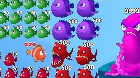 fishdom ads mini game save the fish compilation 43 hungry fish 🐠