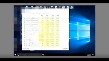 Windows 10 Task Bar Freezing up
