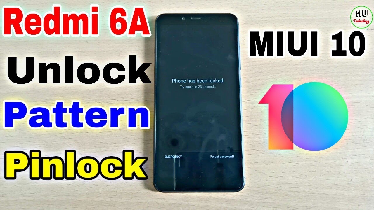 Unlock Redmi 6a