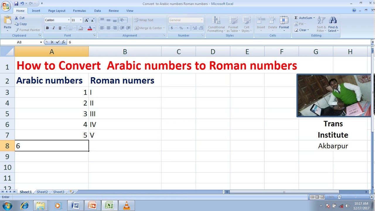 convert-arabic-numbers-to-roman-numbers-youtube