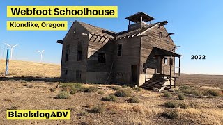 Webfoot Schoolhouse.  Klondike, Oregon