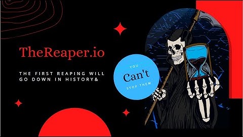 Reaper Coin ... The First Reaping will go down in history. RPR | XRP | XQK