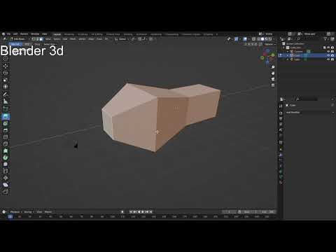 как сгладить объект с твёрдыми углами blender 3d