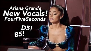 Ariana Grande New Vocals on The Voice - FourFiveSeconds