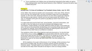 Unit 1 Test: Read-Aloud