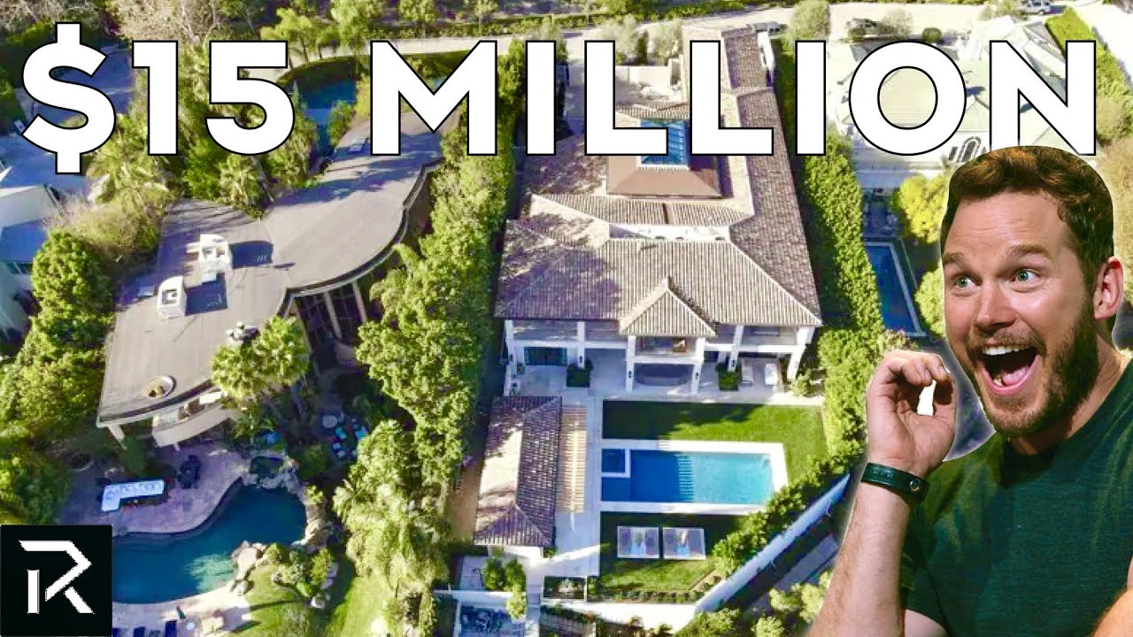 Inside Chris Pratt's $15 Million Dollar Mansion - YouTube