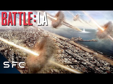 Battle Los Angeles | Aliens Invade Los Angeles | Full Scene | Sci-Fi Central