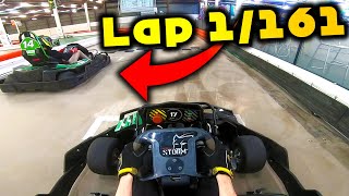 I Did A 161 Lap Kart Race And Here's What Happened