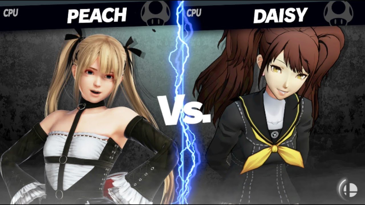 Smash Bros Ultimate Mod Video Request #8 - MAROKARTS - Rise Vs. Marie ...