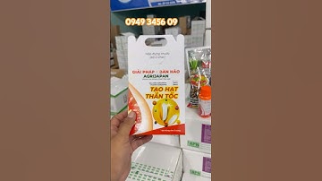 Tạo hạt thần tốc giúp lúa vô gạo nặng ký #vtnnhuuthien2 #lua #thuocbvtv #tạohatthantoc#nongnghiep