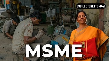 || MSME , Explained|| Most important SSB LECTURETTE #41 || SSB INTERVIEW ||SSB CRACK
