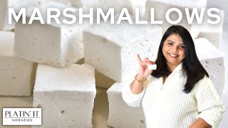 Quick EASY Homemade Marshmallows | How to Make Marshmallows