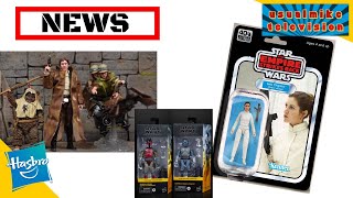 STAR WARS ACTION FIGURE NEWS BLACK SERIES PACKAGING HASBRO EXPO ENDOR SET REVIEW & BESPIN LEIA