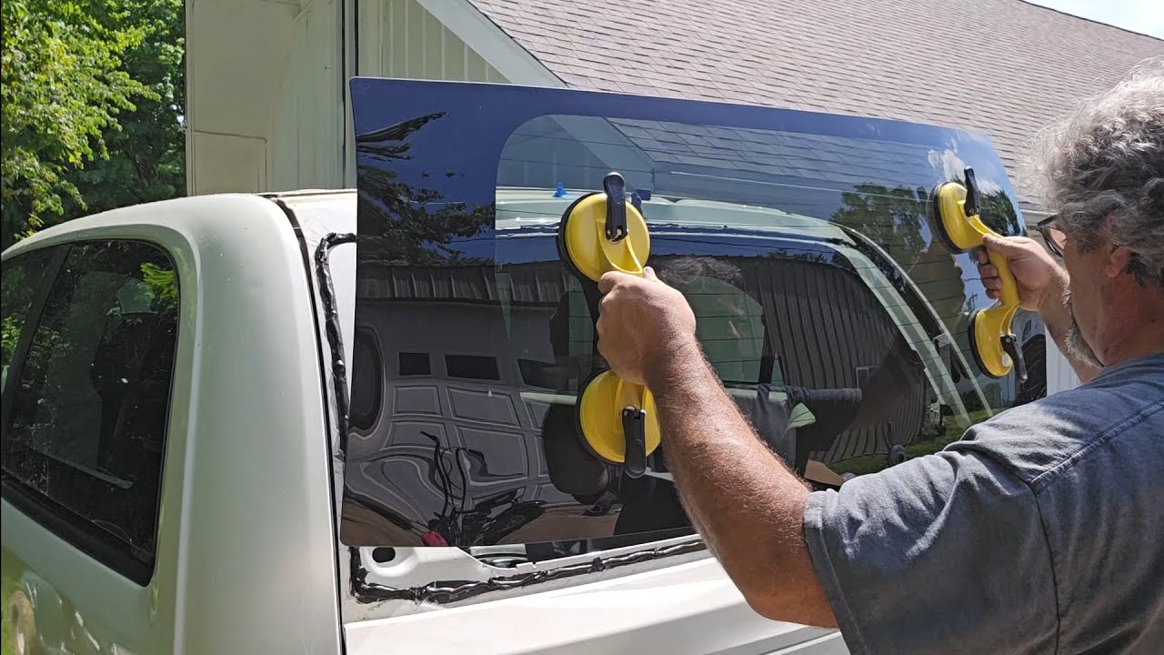 Rear Window install - YouTube