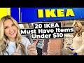 20 IKEA MUST HAVE ITEMS UNDER $10...from an obsessed IKEA Shopper!