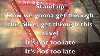 Video thumbnail of "Enter Shikari Meltdown With Lyrics (A Flash Flood of Colour)"