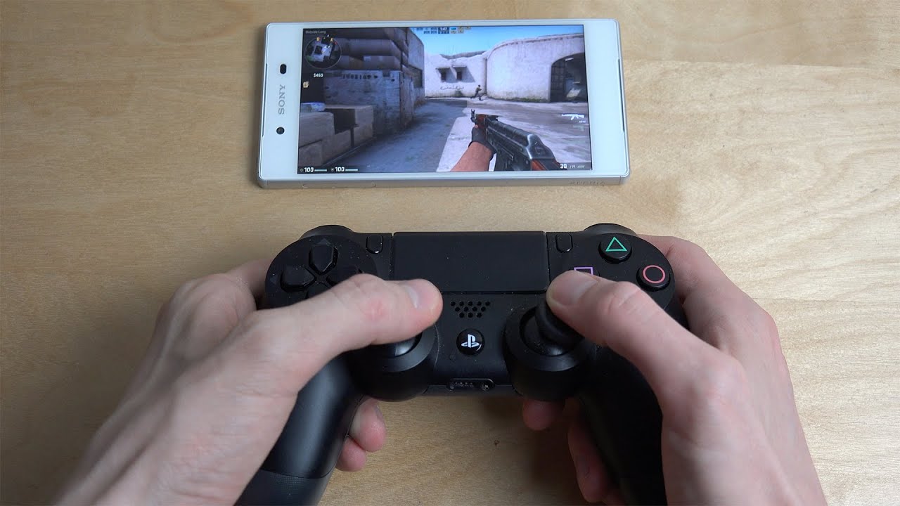 Counter-Strike Global Offensive Xperia PS4 Controller Test! - YouTube