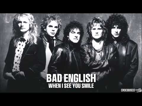 Bad English - When I See You Smile (1989) - YouTube
