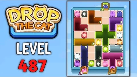Drop The Cat Level 487