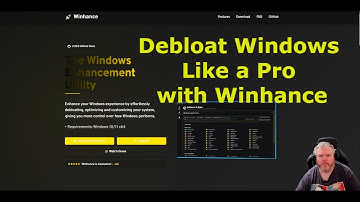 Debloat Windows Like a Pro with Winhance—Before It’s Too Late to Save Your PC!