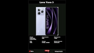 Lava Yuva 3 SmartPhone Features|Shorts