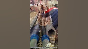 Production of polyurethane insulation pipes