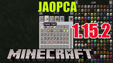 How To Download & Install JAOPCA Mod 1.15.2 For Minecraft