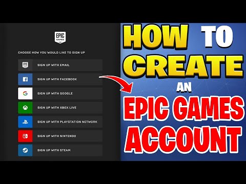 How to Create/Open Epic Games Account 2023? 