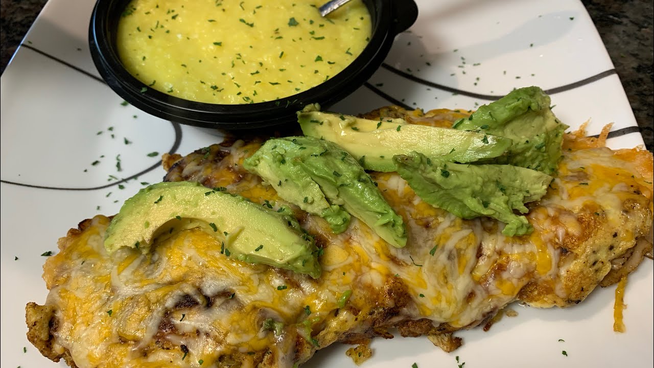 OMELETTE AND CHEESY GRITS YouTube