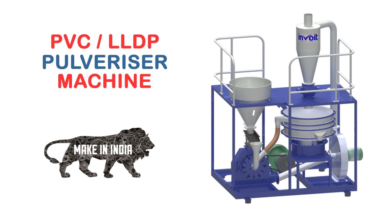 RPVC Pulverizer/Plastic Pulverizer/ LLDP Pulverizer/ PVC Pulverizer/ UPVC Pulverizer Machine