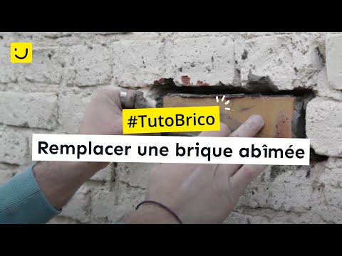 Vidéo: Comment Réparer Une Brique