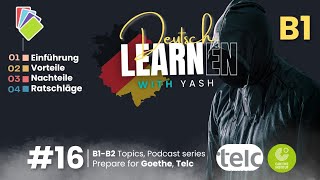Taschengeld: Freiheit oder Falle? | Learn German Deutsch | B1- B2 | Prüfung 2025 | Podcast