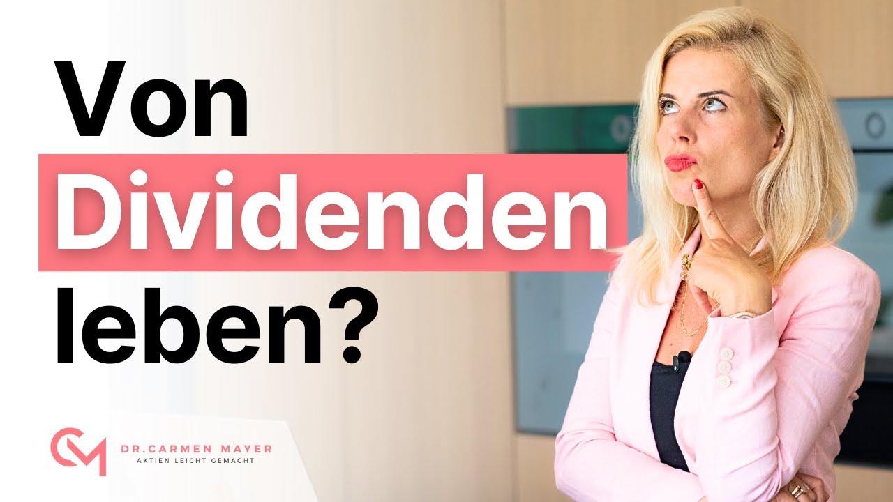 So viel Geld musst du investieren, um von Dividenden leben zu können!