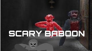 Scary baboon challenge #monkey #vr #scary #challenge