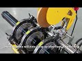 WP250Q HDPE pipe butt welding operation full video