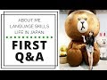 First Japan Q&A! My background, language skills, my job in Japan & more!