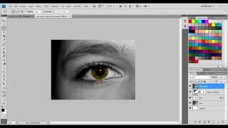 Custom contact lenses and eye retouching in photoshop screenshot 5