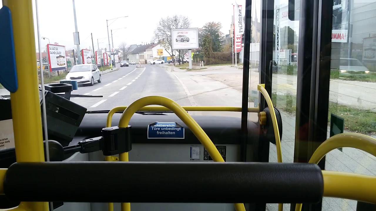 Autobus Linie 24A im 22. Bezirk in Wien(2) - YouTube