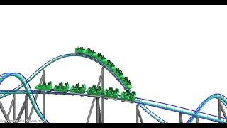 Steel Turtle | NoLimits 2 | FVD++ | Premier Rides LIM Coaster