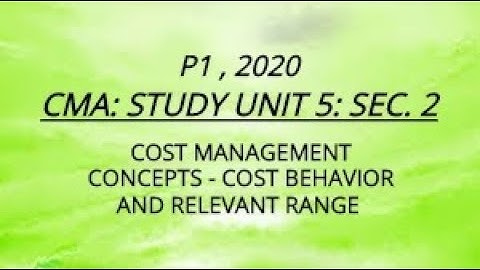 Unit 5, Sec. 2, CMA, P1, 2020