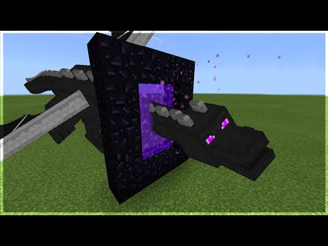 Sta se desi, ako ENDER DRAGON UĐE U NETHER PORTAL #Shorts #minecraft